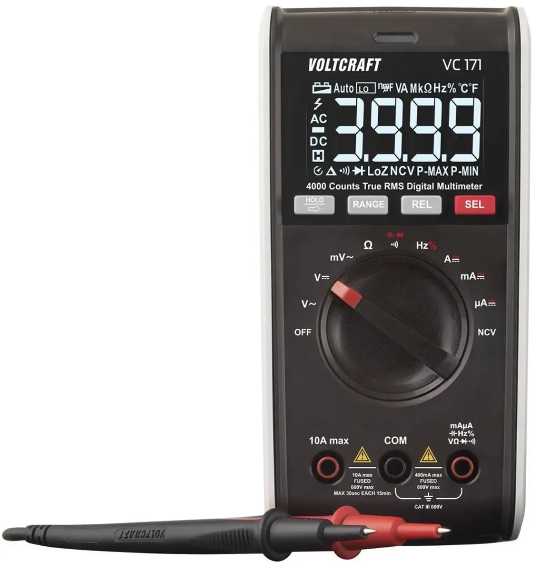 Voltcraft VC171 Multimeter Digitaal CAT III 600V