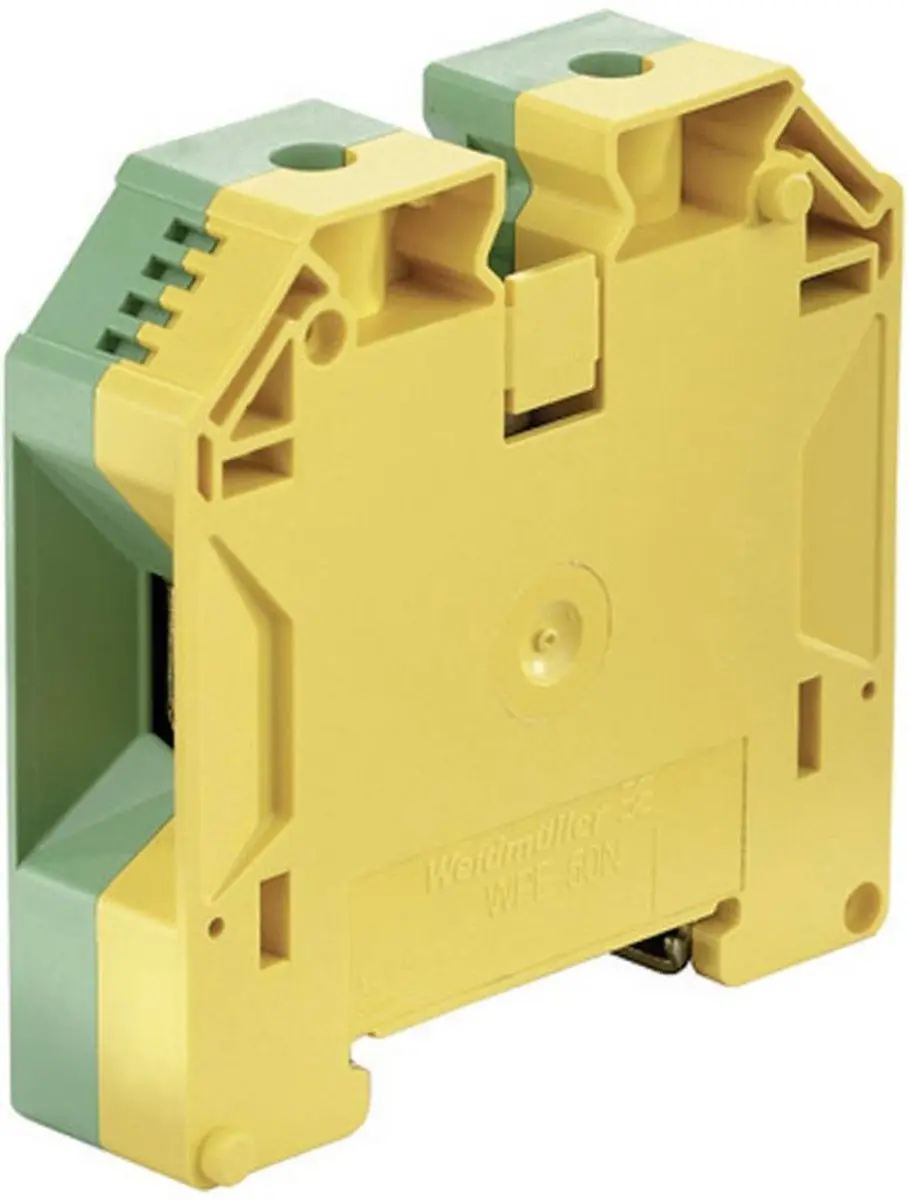 Weidmüller 1846040000-1 Aardklem Schroeven Groen-geel