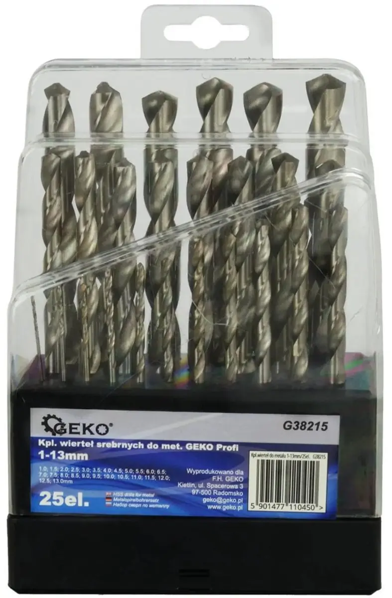 GEKO HSS Metaalboren Set