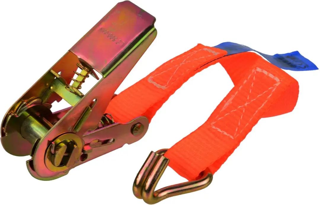 GEKO Ratchet Spanband 4m - 1000 kg - 25 mm - Oranje - afbeelding 2 van 6