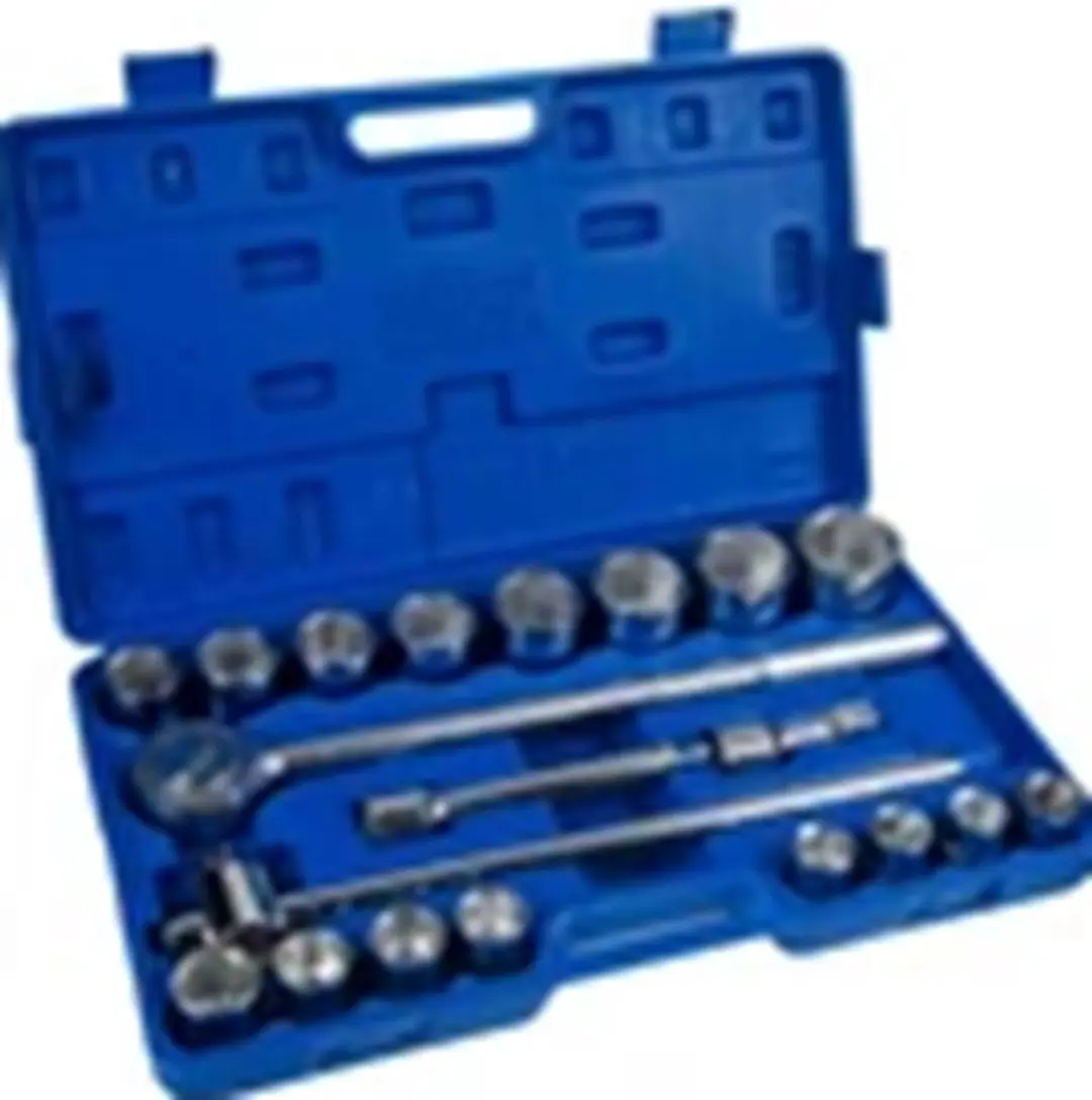GEKO G10112 Dopsleutelset - 21-delig - Metalen koffer - afbeelding 3 van 6