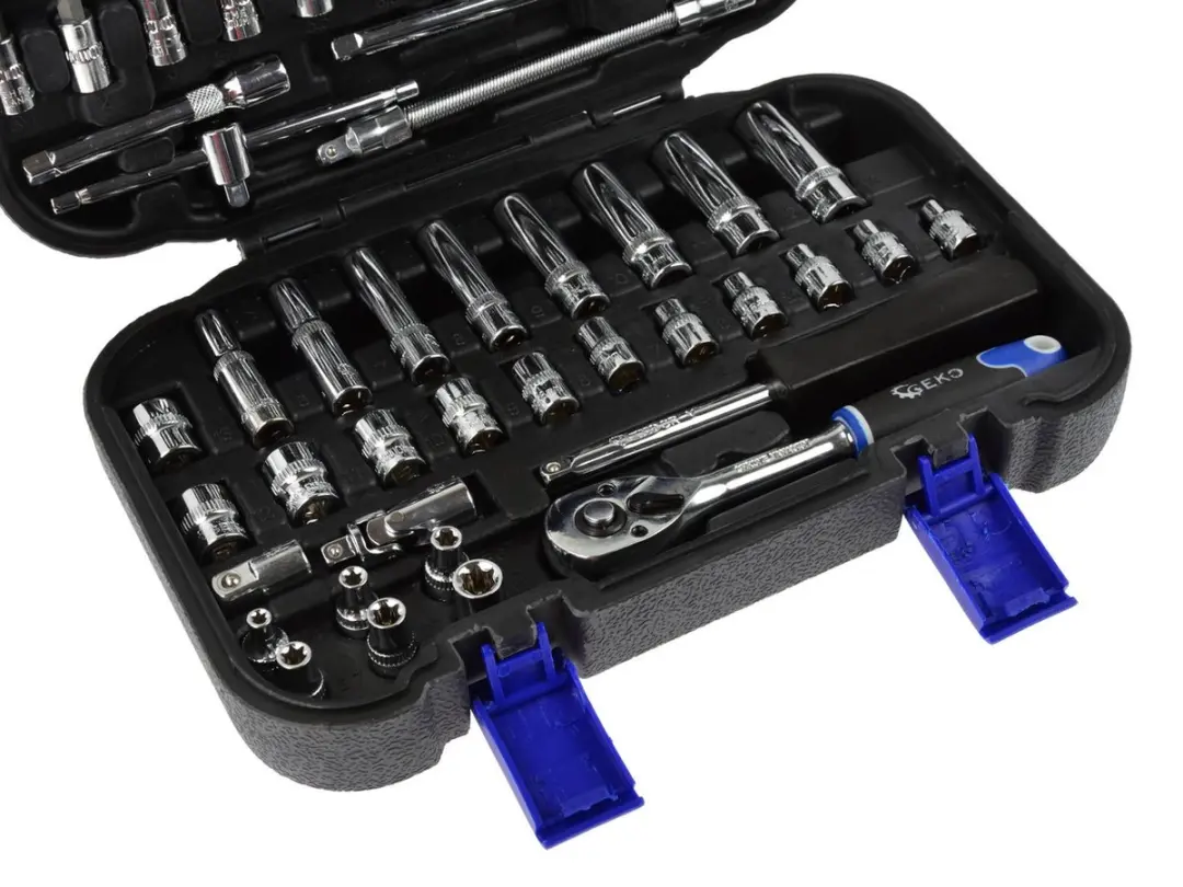 GEKO Torx dopsleutelset - 56-delig - 1/4" - afbeelding 3 van 6