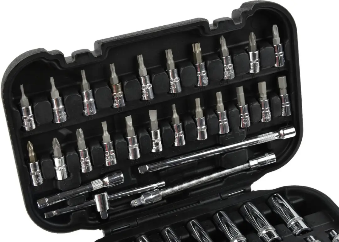 GEKO Torx dopsleutelset - 56-delig - 1/4" - afbeelding 2 van 6