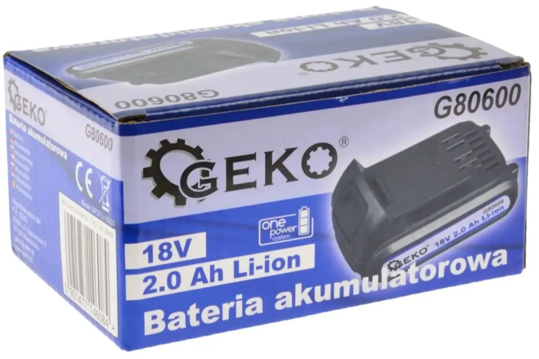 GEKO 18V Li-Ion Accu - 2000mAh - afbeelding 4 van 4