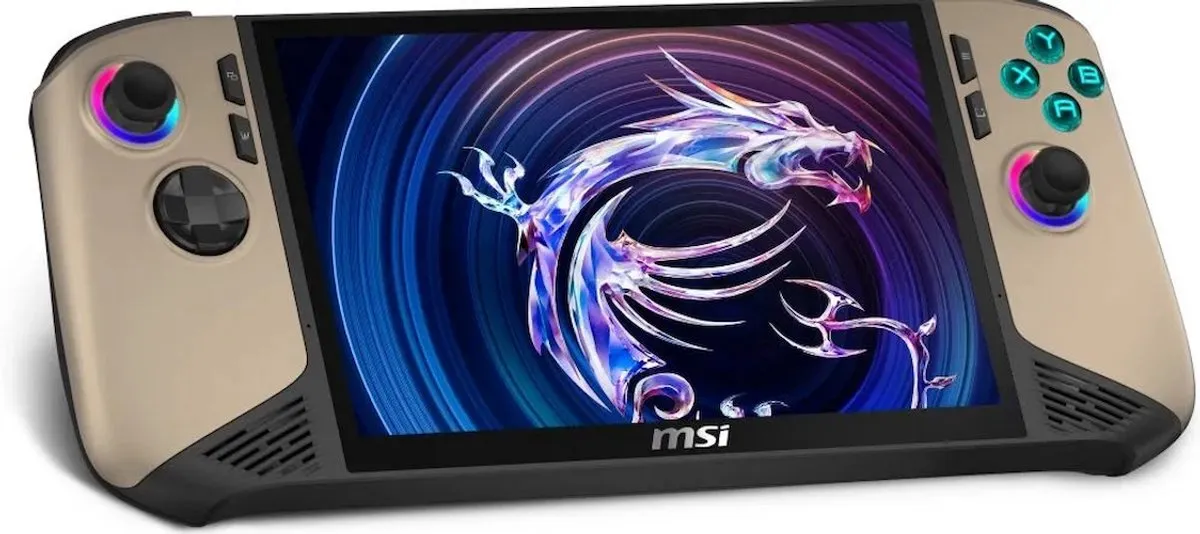 MSI Claw 8 AI+ A2VM-007NL Gaming Handheld - 1TB - Beige - afbeelding 6 van 6
