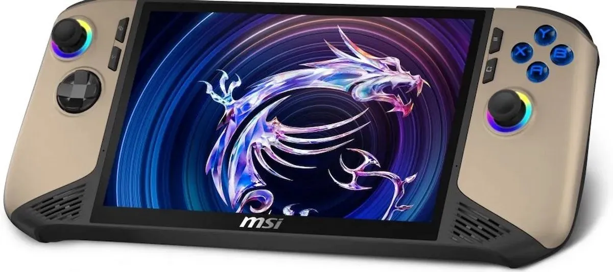 MSI Claw 8 AI+ A2VM-007NL Gaming Handheld - 1TB - Beige