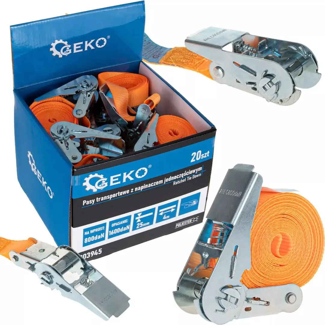 GEKO Rateltrekband 25mm x 4m