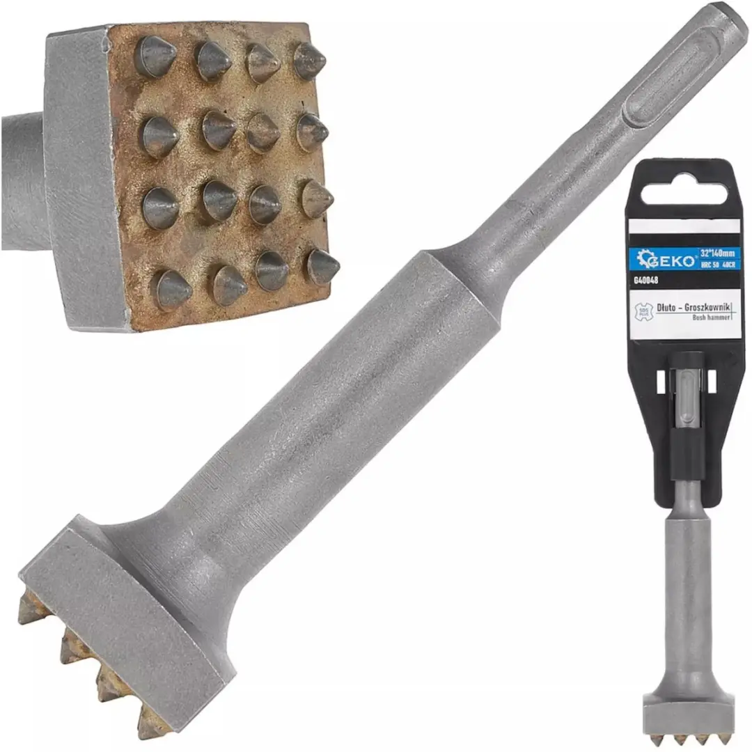 GEKO bouchardeerbeitel sds-plus