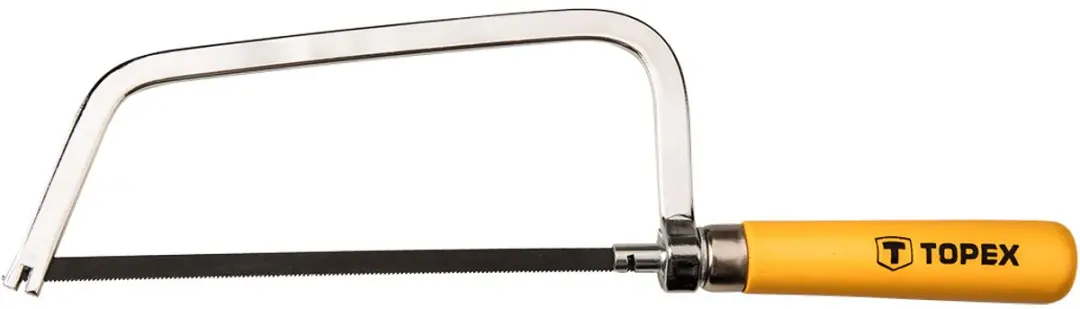 Topex Metaalzaag 10A150 - 150 mm - Houten Handvat - afbeelding 2 van 3