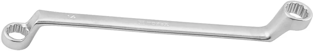 Topex Gebogen Ringsleutel 14x15mm