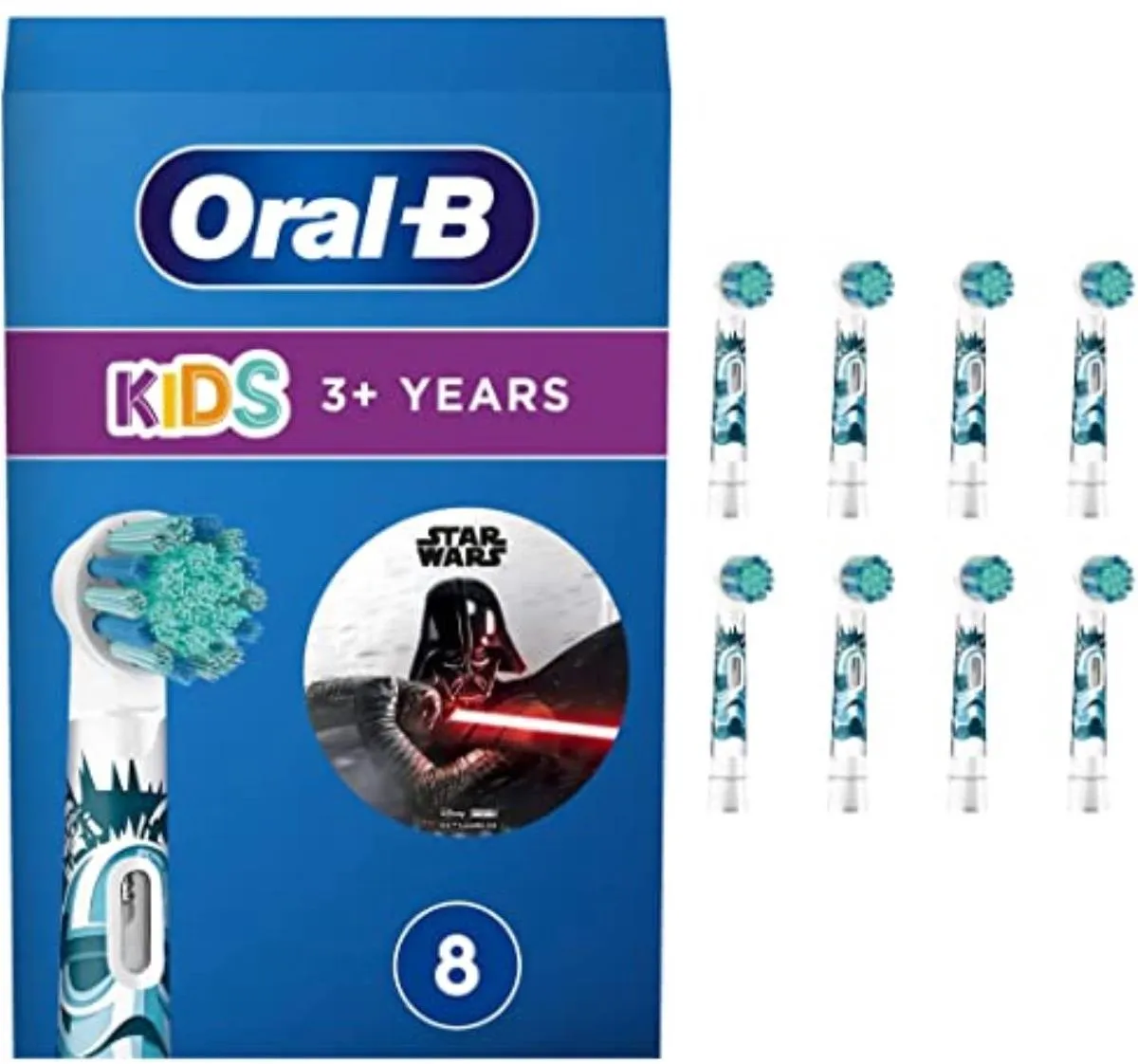 Oral-B Kids Star Wars Borstels 8-delig - 81748450 - Meerkleurig