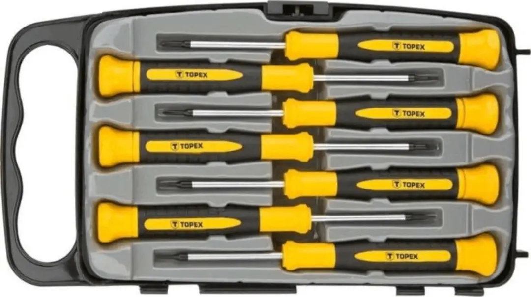 Topex Precisie Schroevendraaierset 39D551 - 7 Stuks - afbeelding 3 van 3