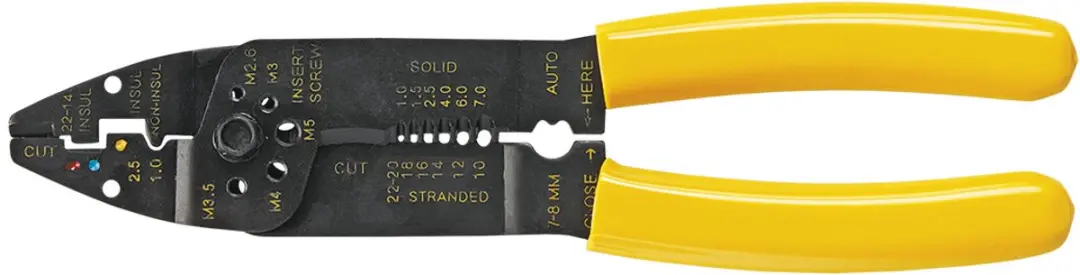 Topex Krimptang 210mm - Antislip Handgrep - afbeelding 2 van 2