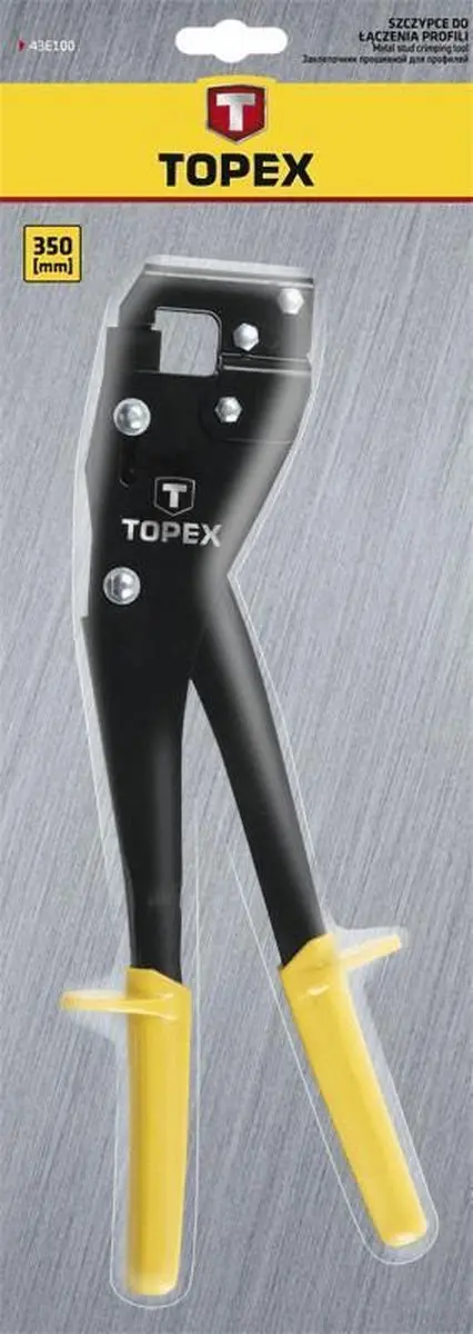 Topex Serie Profielkoppeltang 350mm - Antislip - afbeelding 3 van 4