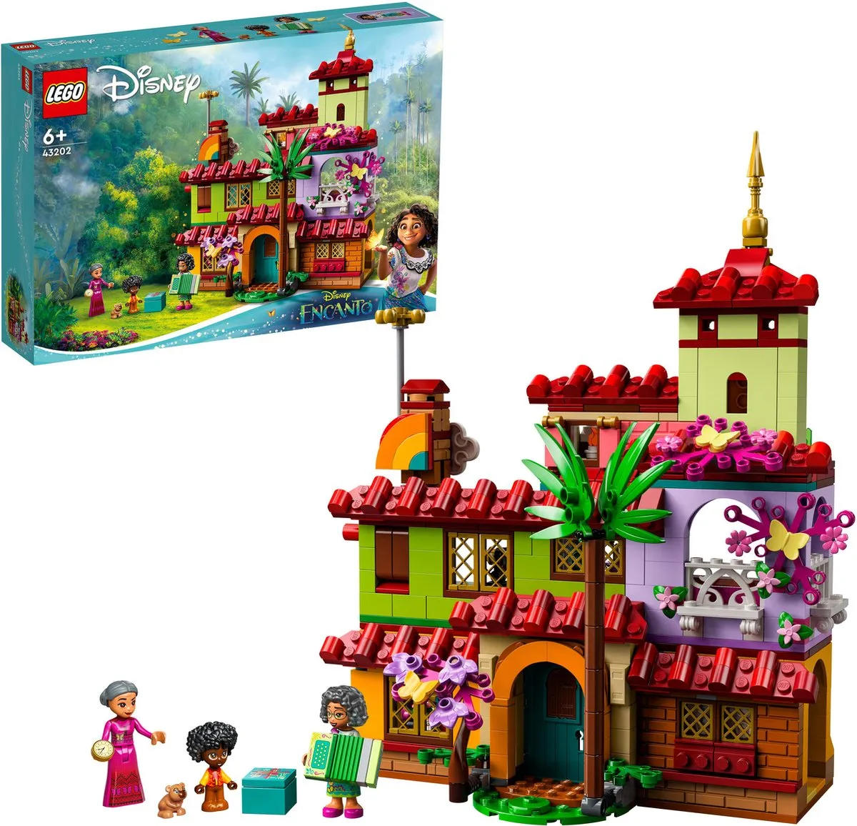 LEGO Disney Encanto Het Huis van de Familie Madrigal 43202 - 587 Stukken