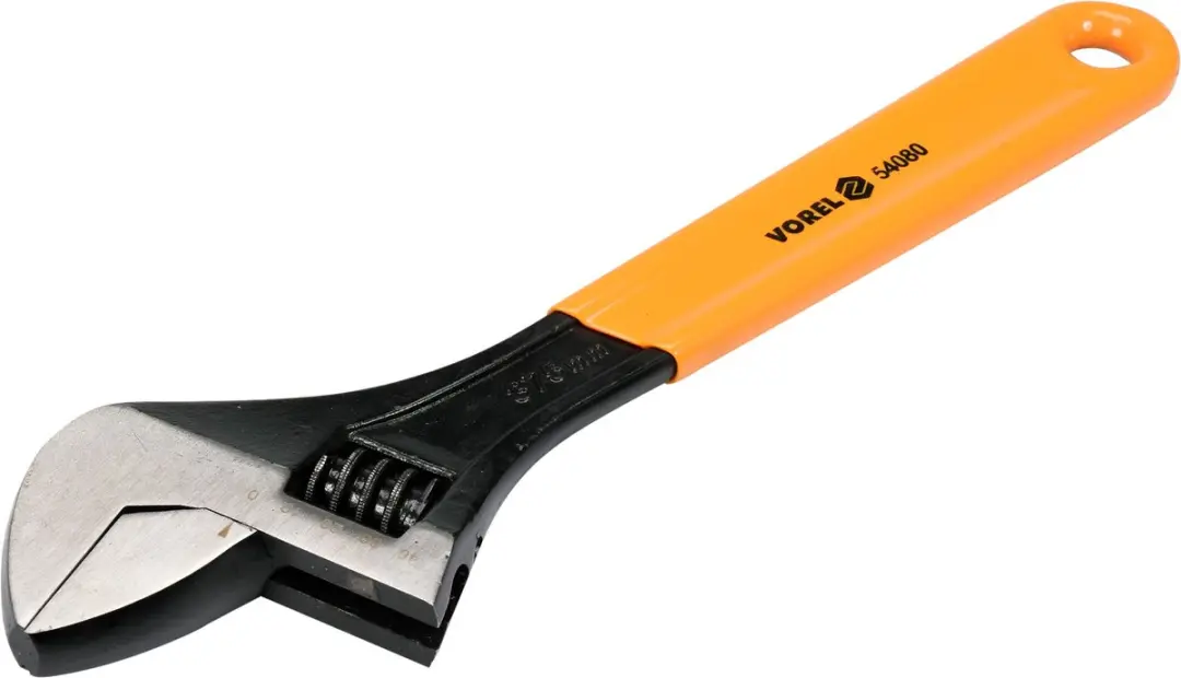 Vorel Verstelbare Moersleutel 375mm - Rubberen Handvat - afbeelding 3 van 4