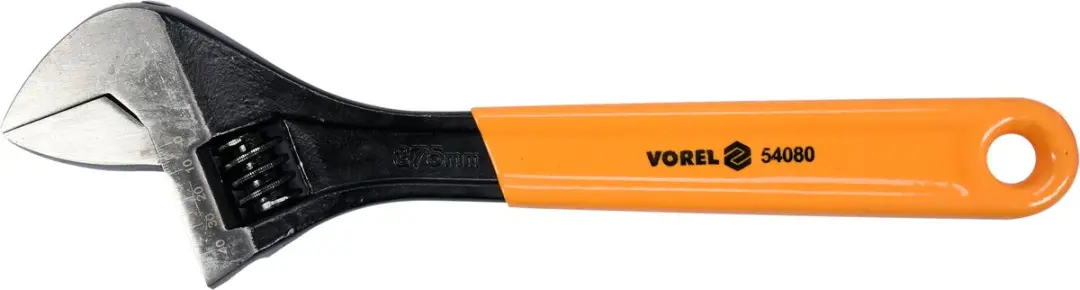 Vorel Verstelbare Moersleutel 375mm - Rubberen Handvat - afbeelding 4 van 4