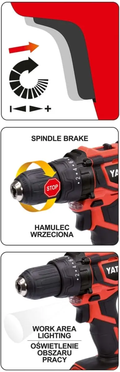 Yato 18V Serie YT-82795 Accuboormachine - Borstelloos - afbeelding 5 van 6