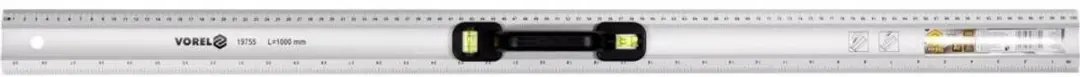 Vorel 19755 Aluminium Meetlat 1000mm - 2 Libellen - afbeelding 4 van 4