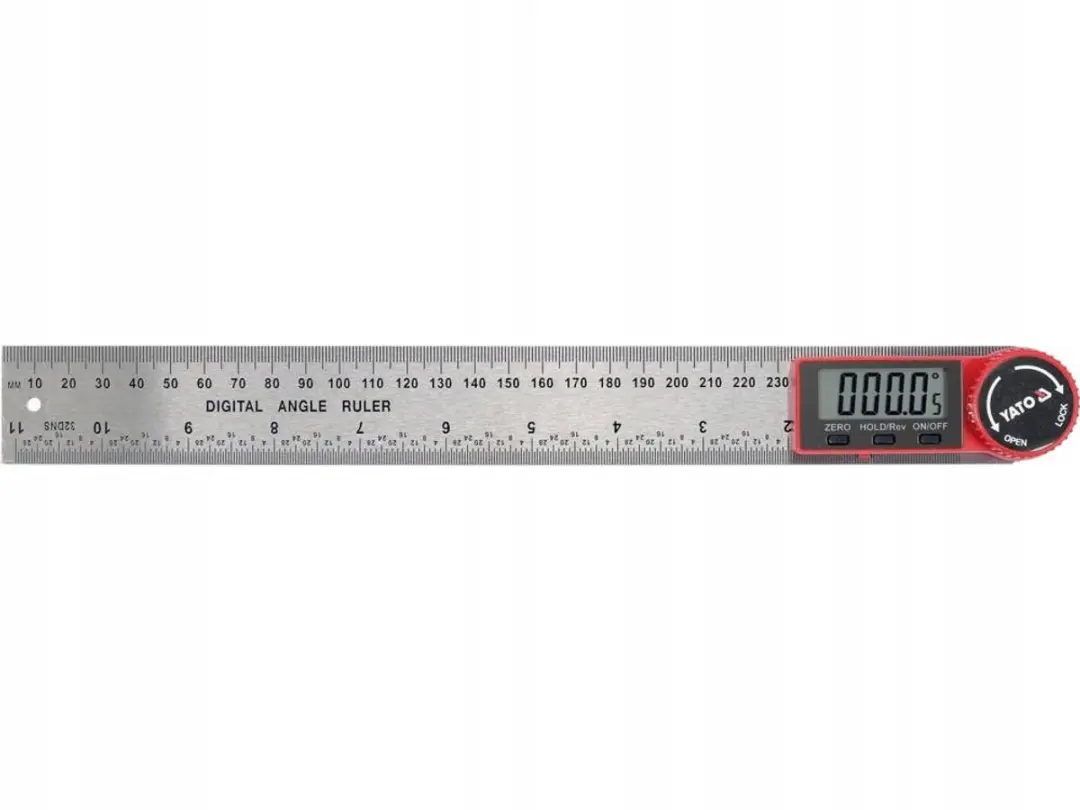 Yato Elektronische Hoekmeter 300mm - Roestvrijstaal - afbeelding 3 van 5