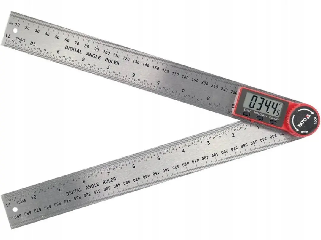 Yato Elektronische Hoekmeter 300mm - Roestvrijstaal - afbeelding 4 van 5