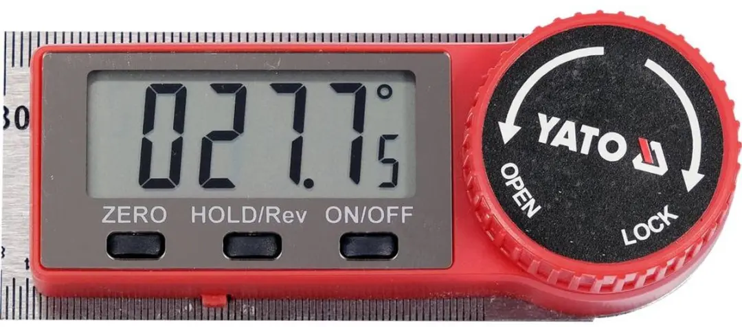 Yato Elektronische Hoekmeter 300mm - Roestvrijstaal - afbeelding 5 van 5