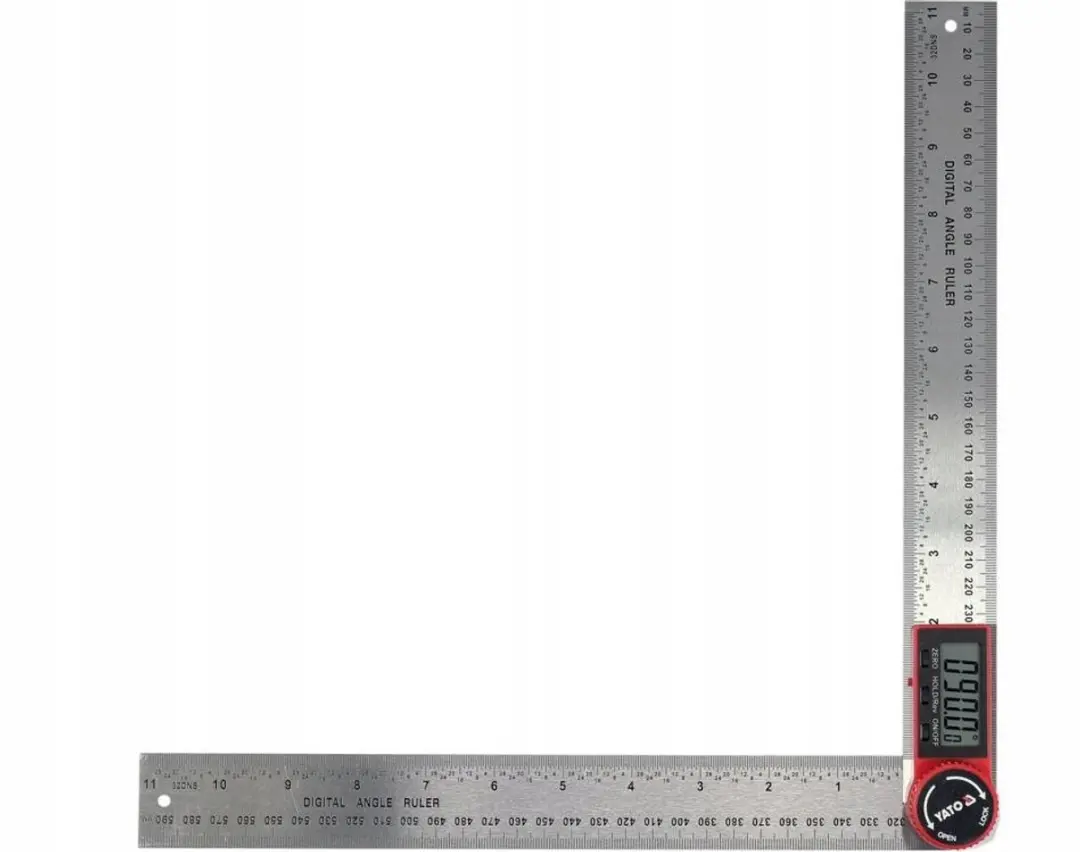 Yato Elektronische Hoekmeter 300mm - Roestvrijstaal - afbeelding 2 van 5