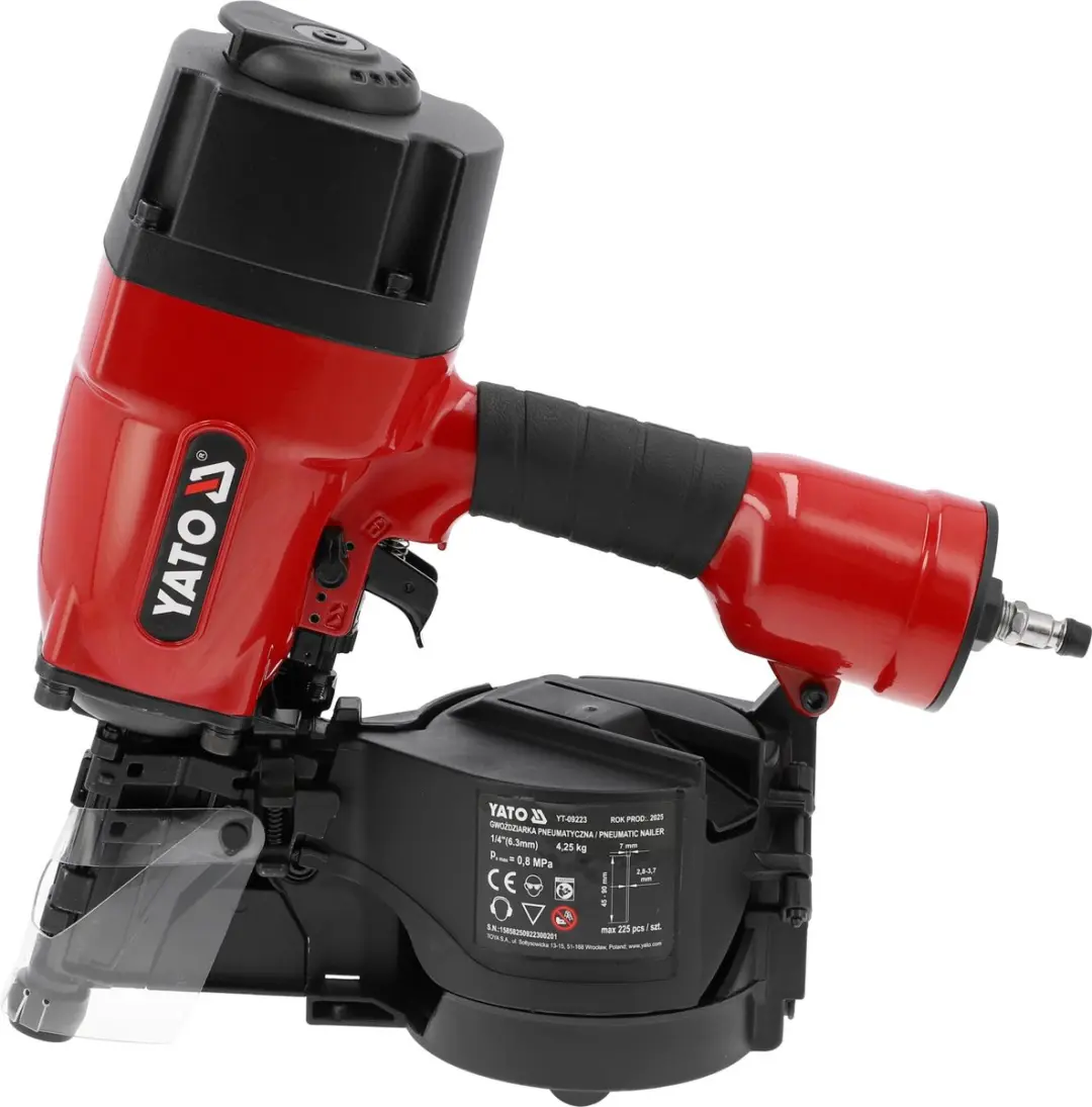 Professionele Pneumatische Rolspijkerboor (Coilnailer)
