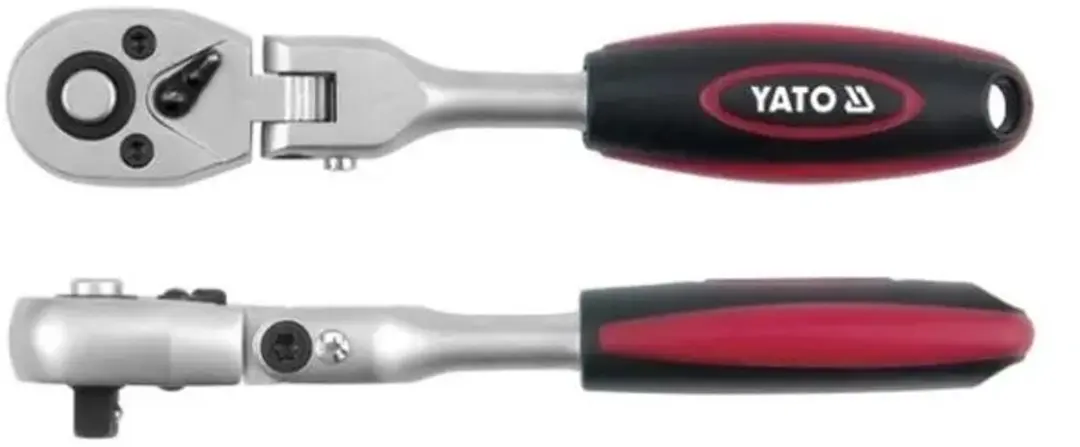 Yato 1/4" Ratel met Kantelkop