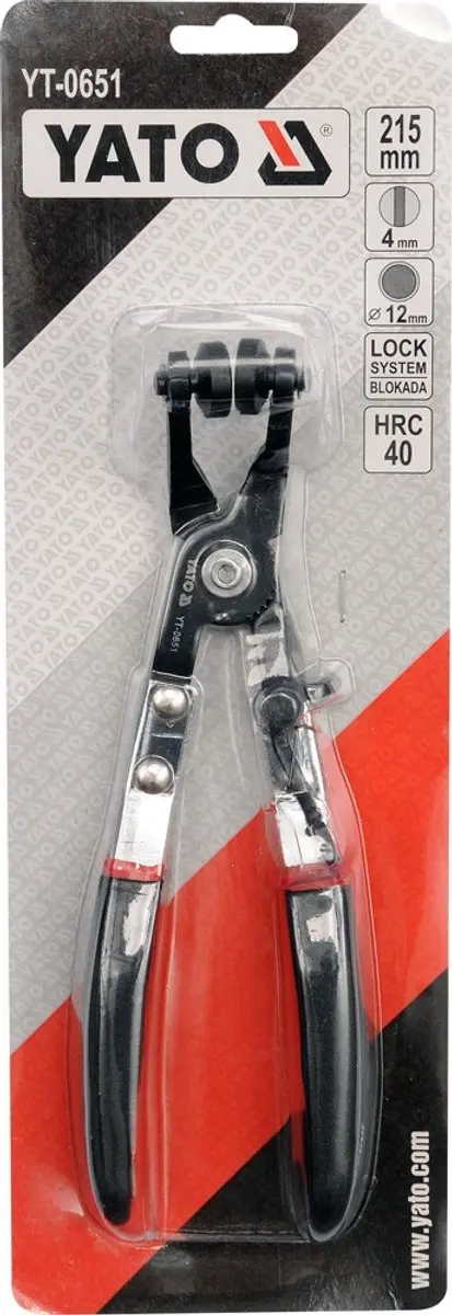 Yato YT-0651 Gebogen Tang - 215mm - afbeelding 2 van 2