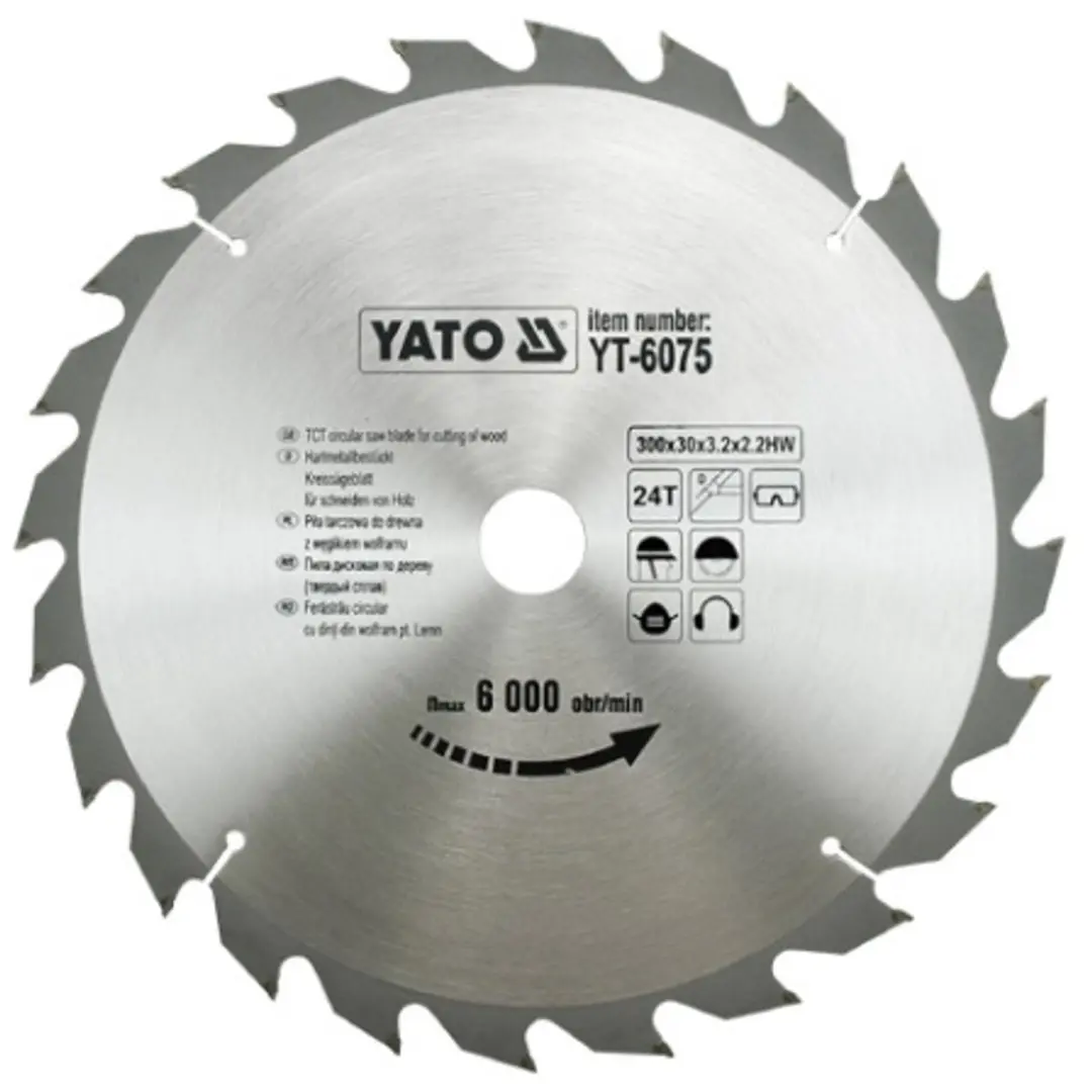 Yato YT-6075 Cirkelzaagblad