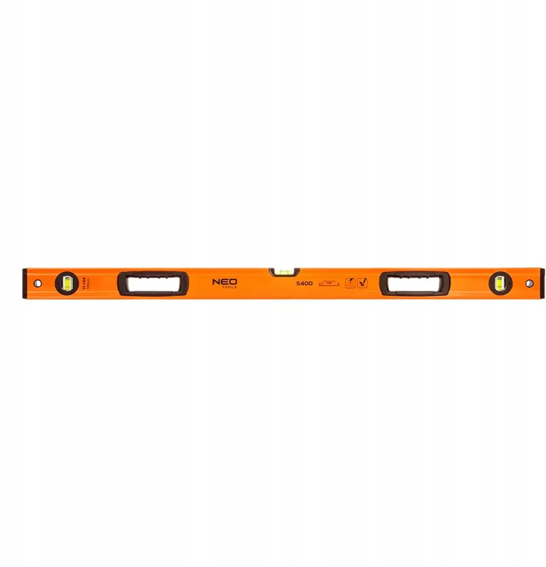 Aluminium Waterpas NEO TOOLS S 400, 100cm, 3 Libellen