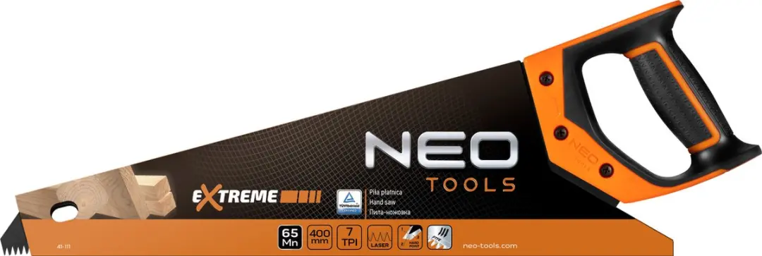 NEO tools Extreme Handzaag 41-111 - 400mm - 7 TPI - afbeelding 3 van 4