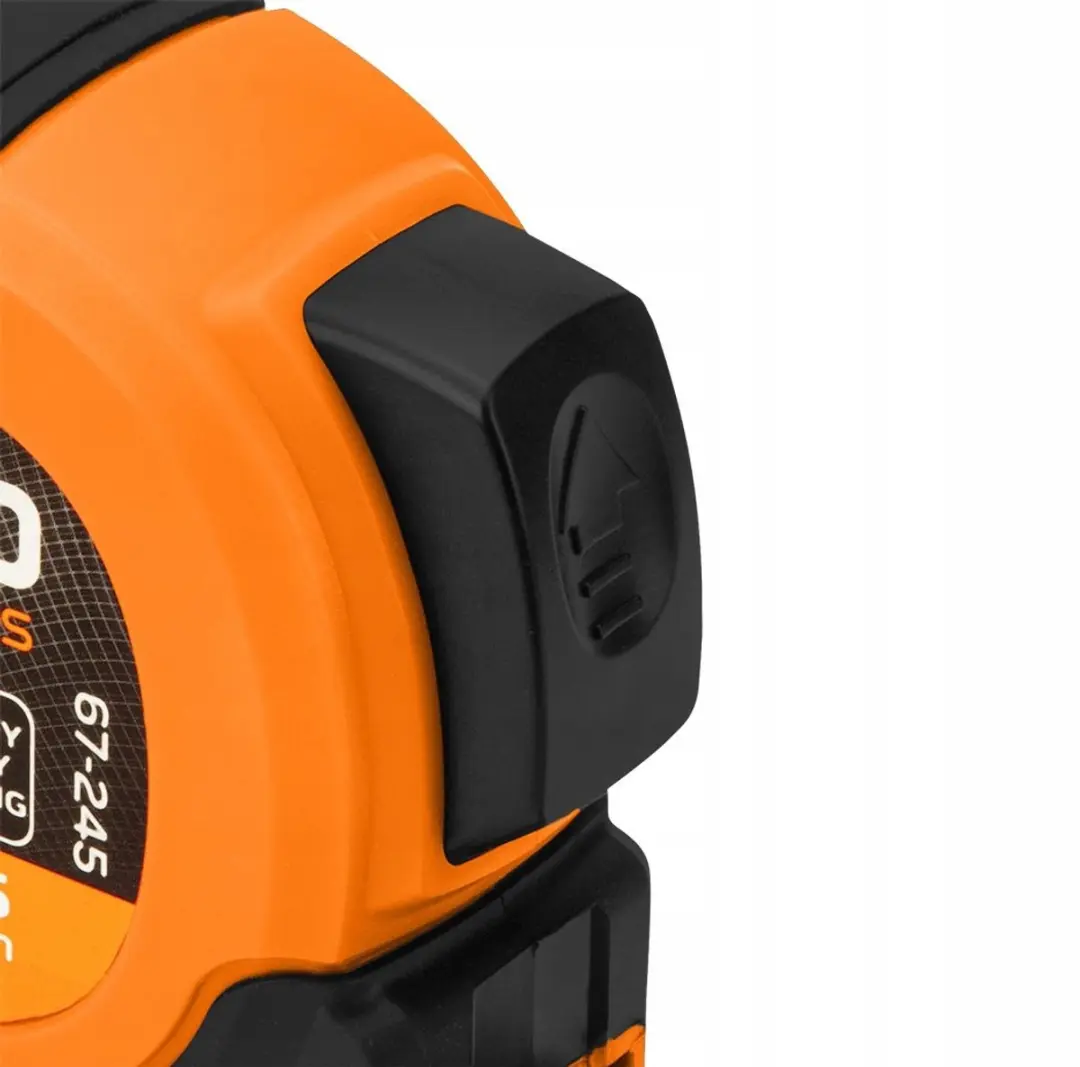 NEO TOOLS - Super Black Stalen Rolmaat - 10m x 25mm - Auto Blokkade - Magneet - afbeelding 4 van 6