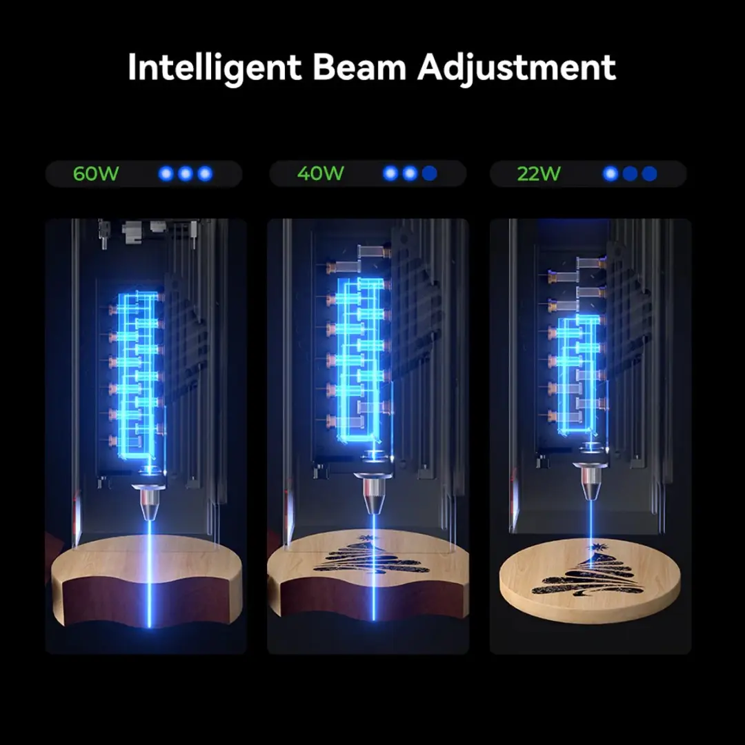 Creality Falcon 2 Pro 60W Lasergraveermachine - afbeelding 4 van 6