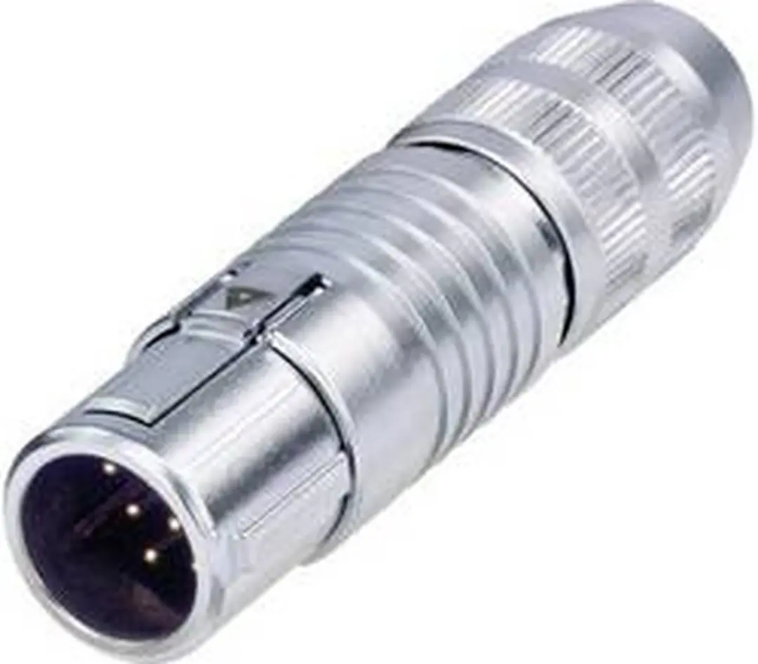 Neutrik MSCM12 ronde connector stekker, recht