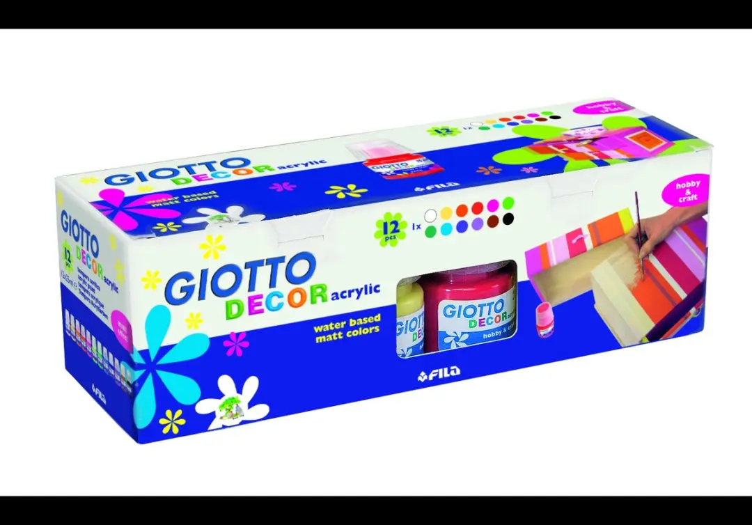 Giotto Decor Acrylic Acrylverf Set