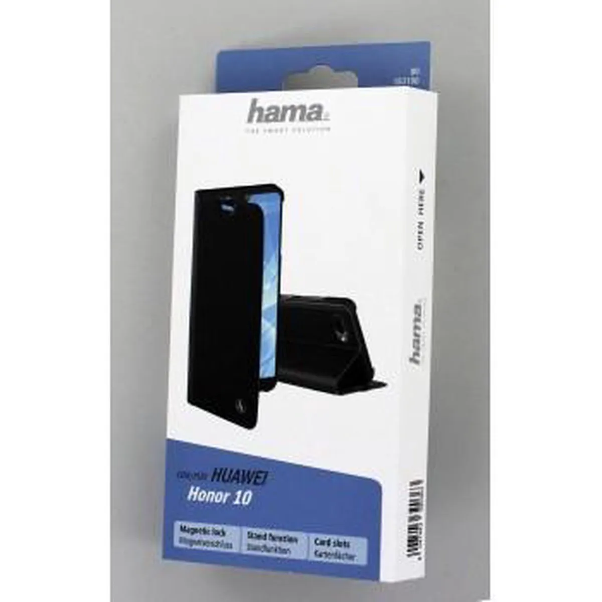 Hama Booklet Slim Pro H1039036301 Hoesje - Honor 10 - Zwart - afbeelding 6 van 6
