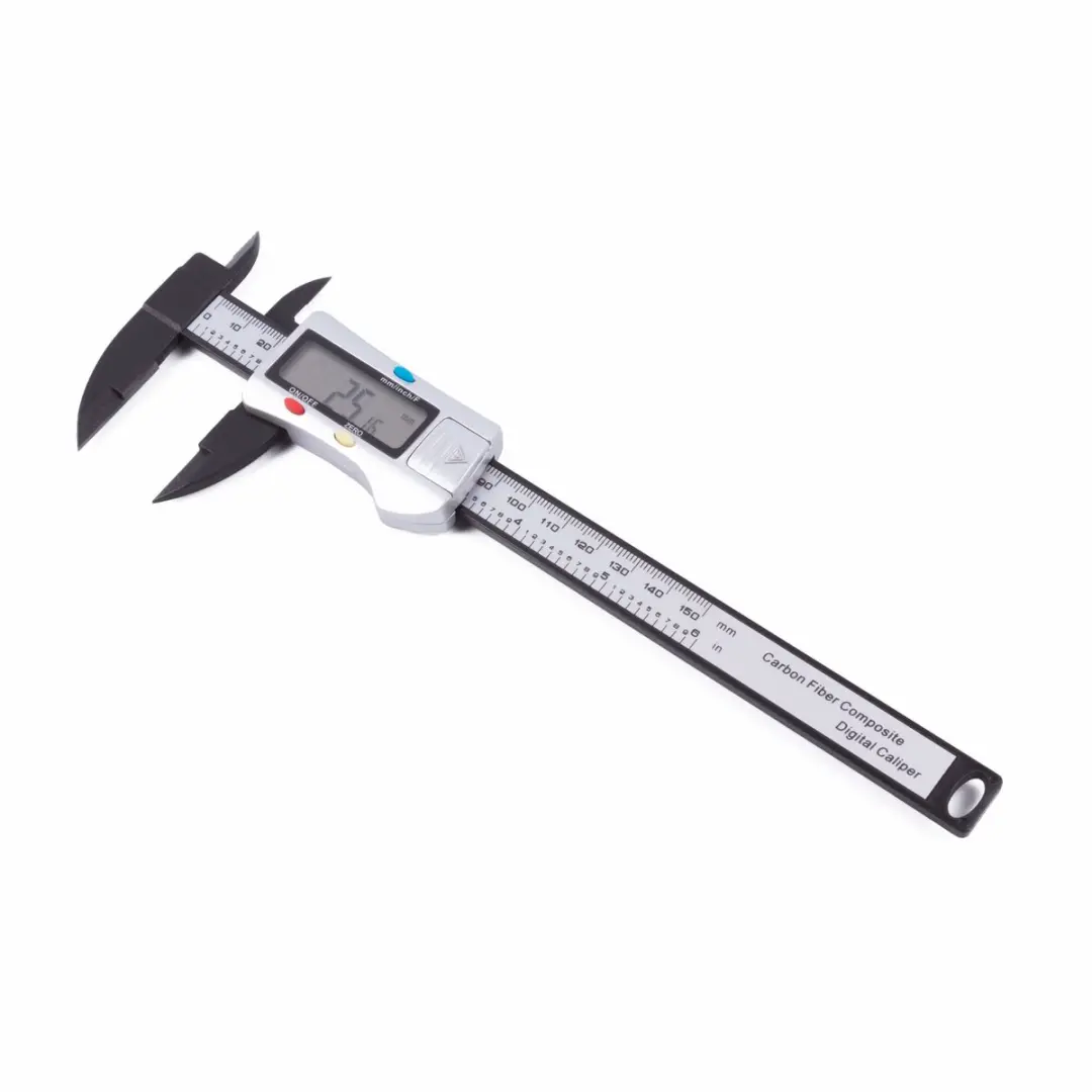 Benson Digitale Schuifmaat 150mm Carbonfiber - afbeelding 2 van 6