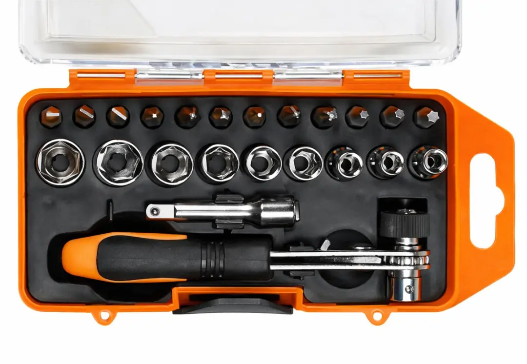 Benson Compacte Doppenset met Ratel - 23-delig - Opbergbox - afbeelding 3 van 6