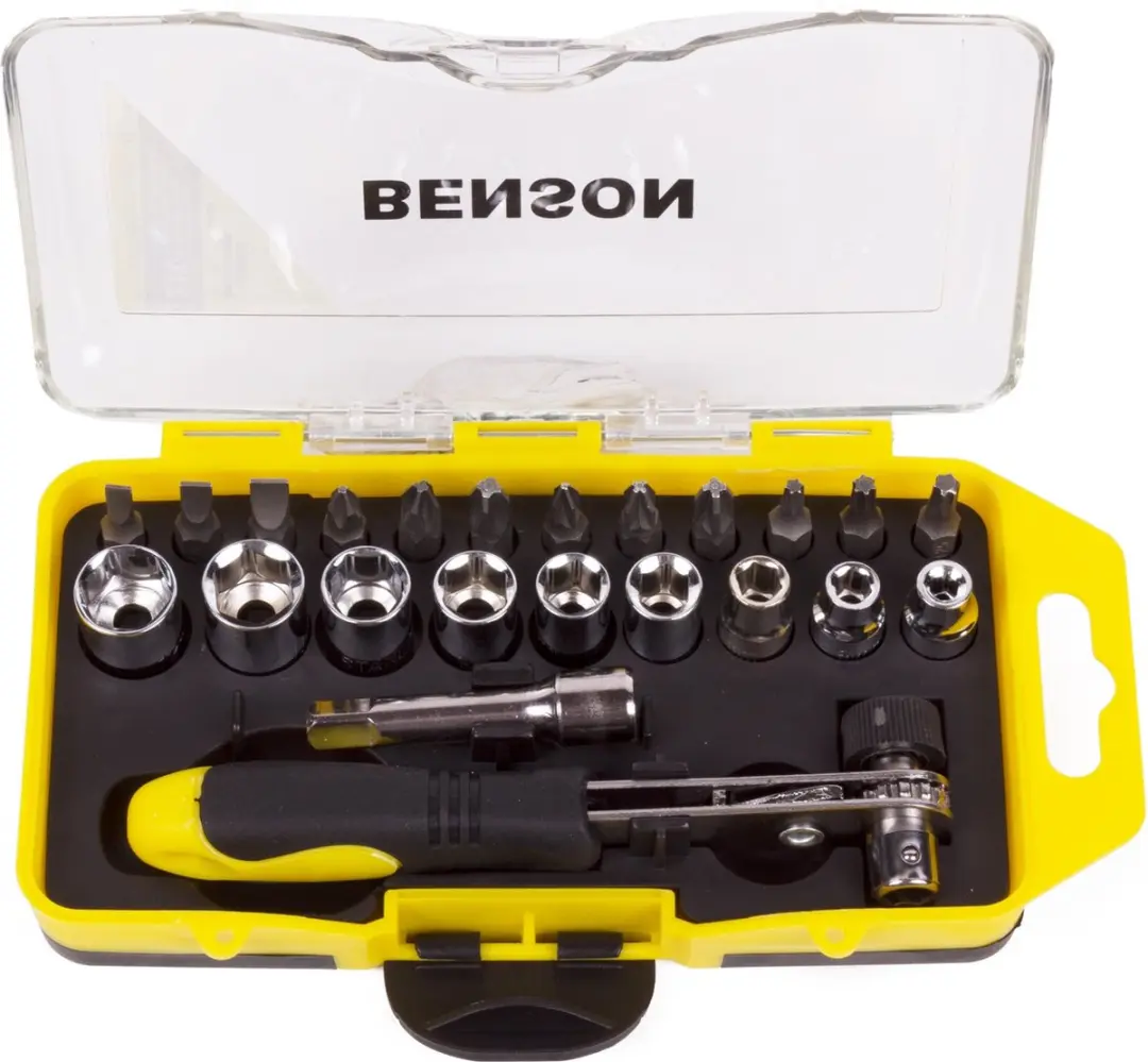 Benson Compacte Doppenset met Ratel - 23-delig - Opbergbox - afbeelding 2 van 6