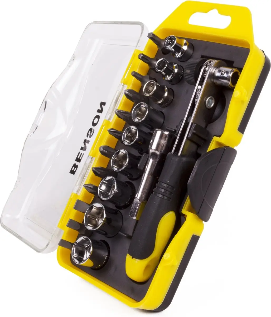 Benson Compacte Doppenset met Ratel - 23-delig - Opbergbox - afbeelding 5 van 6