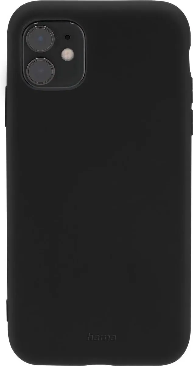 Hama Finest Feel Cover iPhone 11 - Zwart - afbeelding 3 van 6