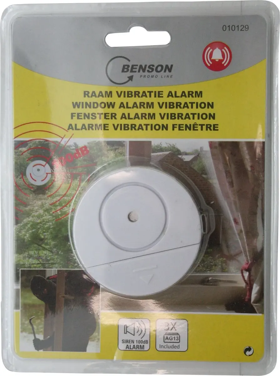 Benson Alarm Vibratie Melder