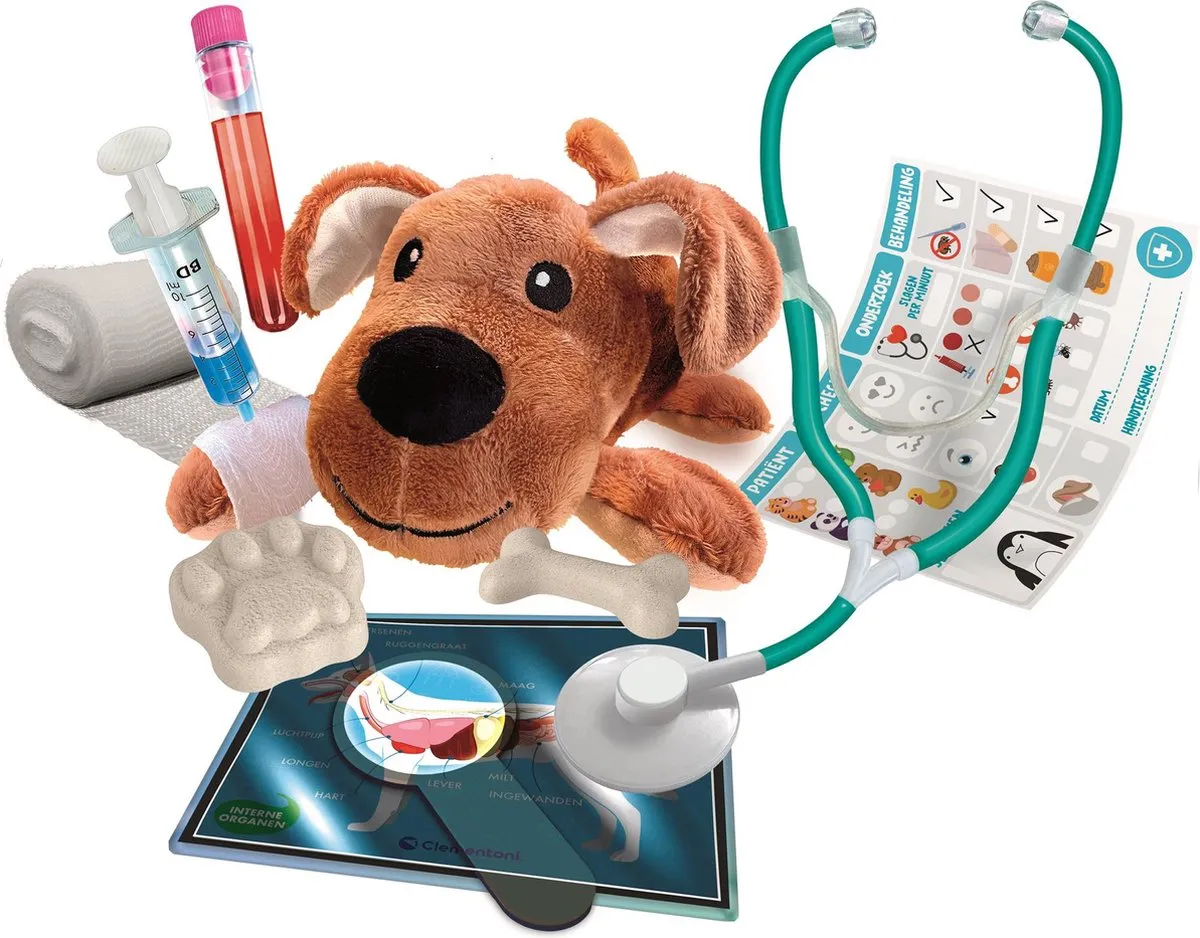 Clementoni Dierenartsen in Spe Experimenteerdoos 1638463