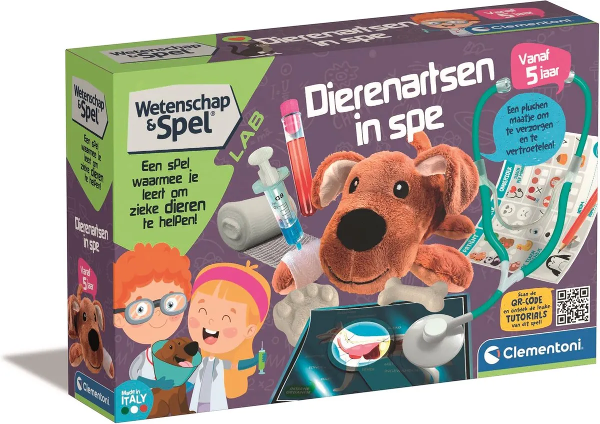 Clementoni Dierenartsen in Spe Experimenteerdoos 1638463
