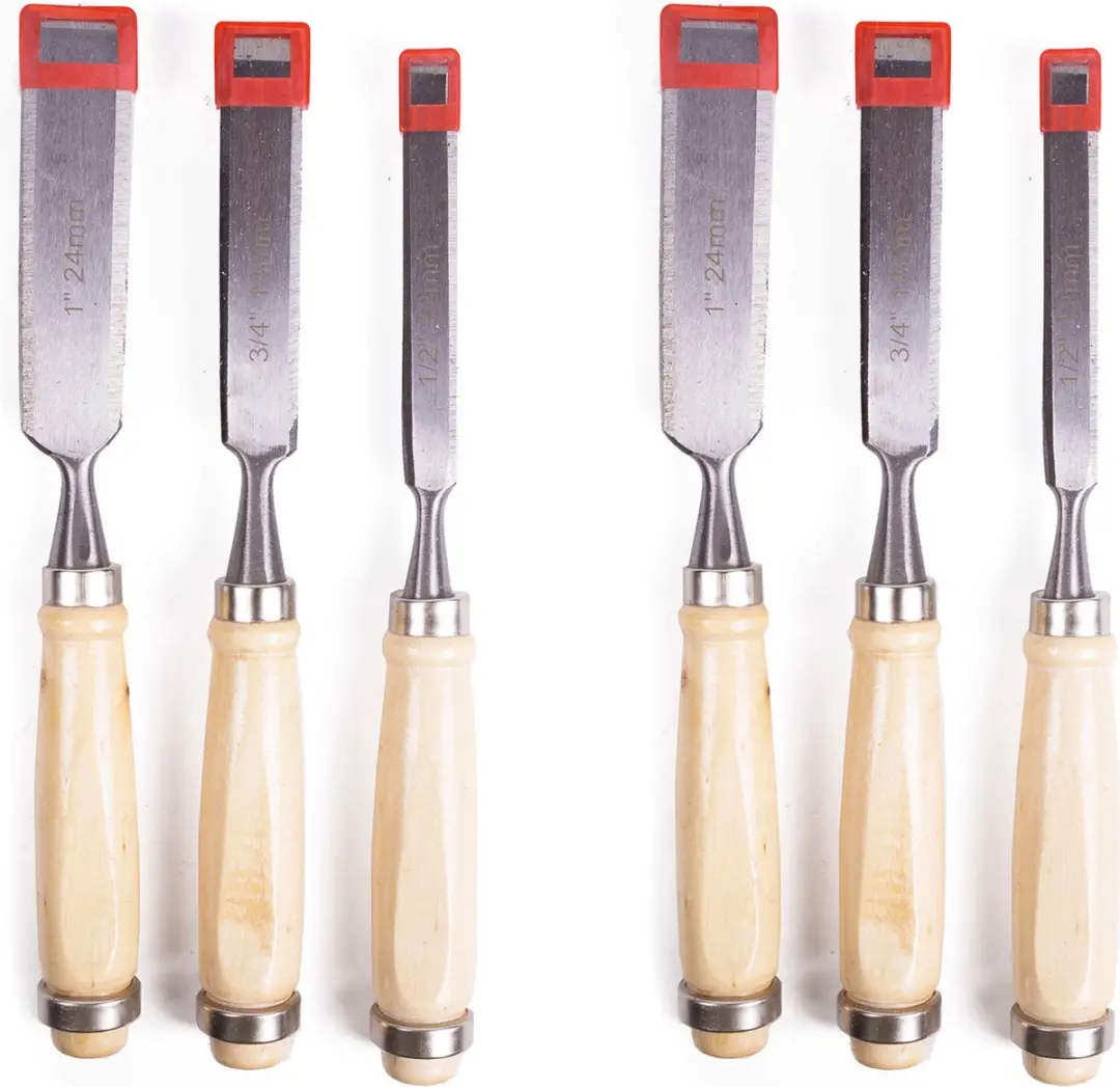6x benson houtbeitel set