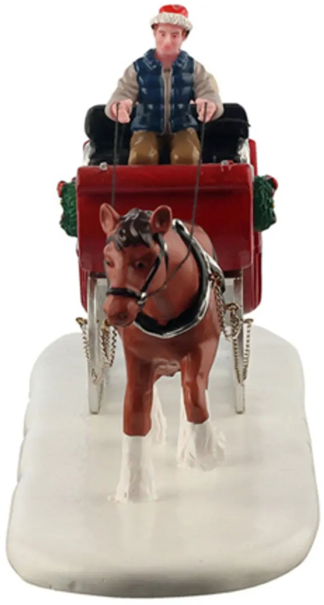 Lemax Holiday Sleigh Ride Kerstdorp Tafereel 2026 - afbeelding 4 van 4