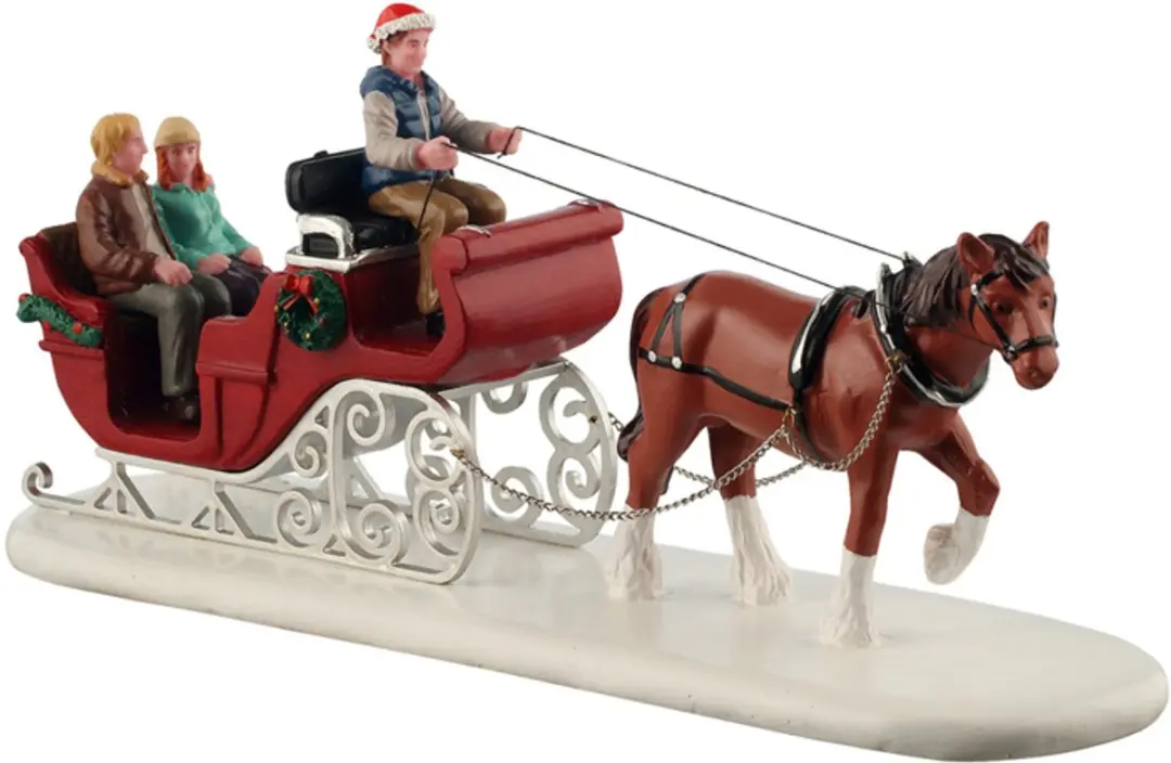 Lemax Holiday Sleigh Ride Kerstdorp Tafereel 2026