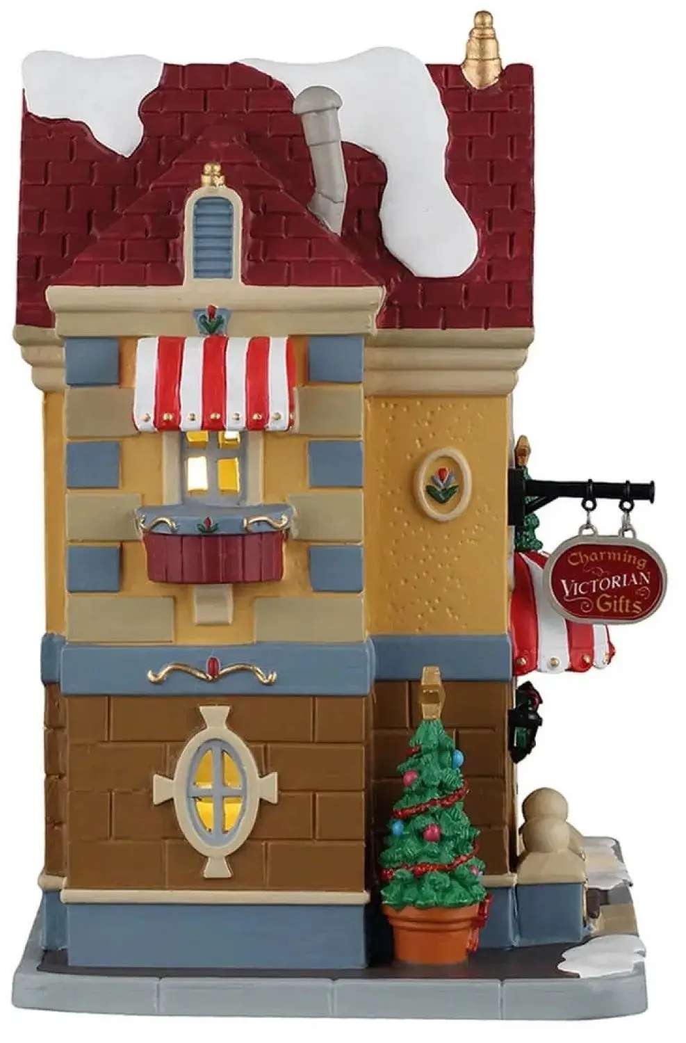 Lemax Father Christmas Gift Shop Kersthuisje - afbeelding 3 van 4